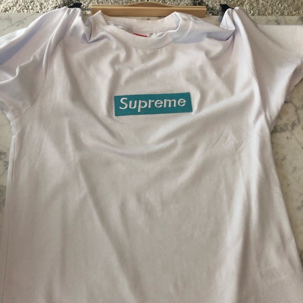 Supreme Box Logo - Teal - Mediun